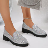 Erica Diamond Platform Loafers