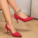 Diascia Suede Stiletto Pumps