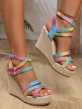 Celosia Wedge Sandals