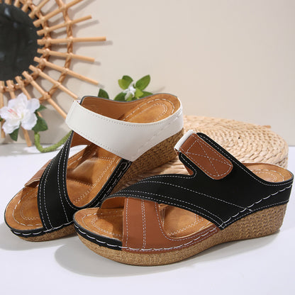 Gerbera Wedge Slippers