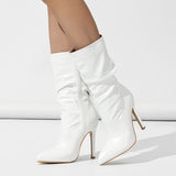 Solidago Pleated Ankle Boots