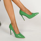 Gerbera Solid Color Stiletto Pumps