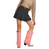 Nemesia Stylish Rivets Knee-high Boots