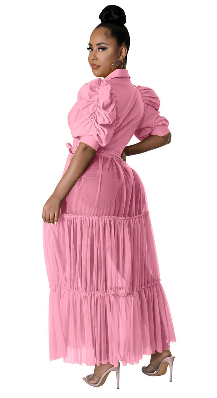 Short Sleeve Shirt Dress