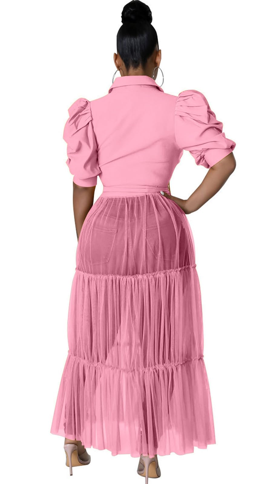 Short Sleeve Shirt Dress