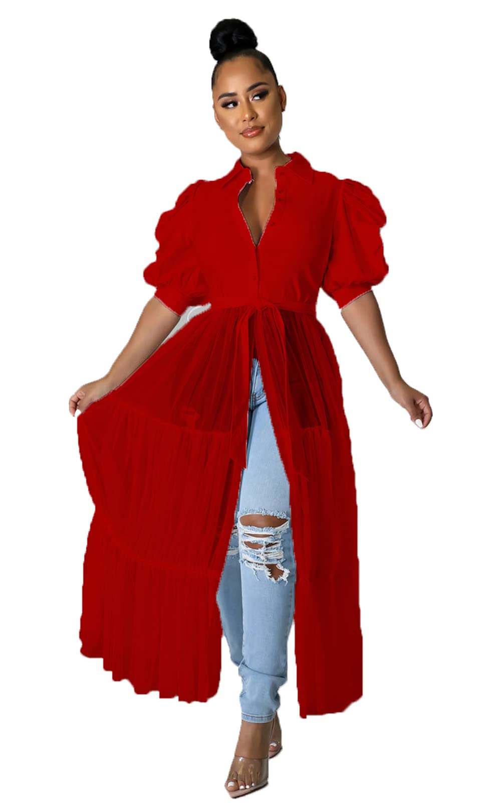 Short Sleeve Shirt Dress