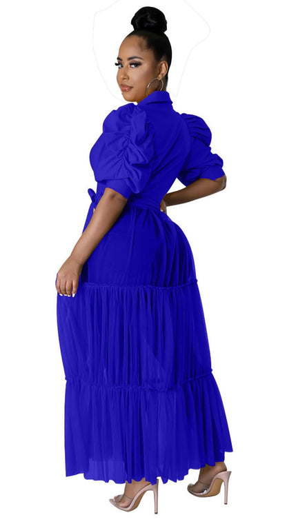 Short Sleeve Shirt Dress