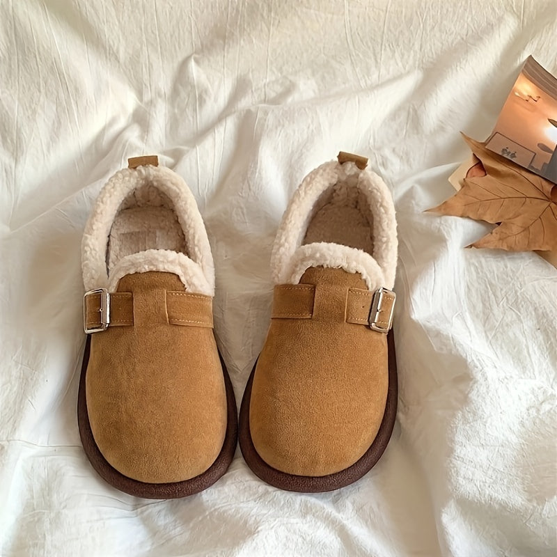 Crocus Casual Fur-lined Flats