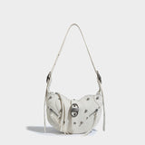 Delilah Buckle Leather Handbag