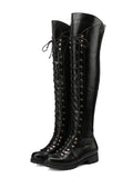 Kalmia Lace-up Knight Boots