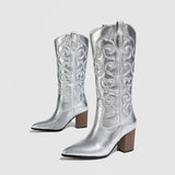 Windflower Chunky Cowboy Boots