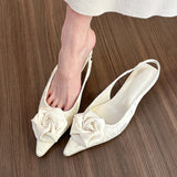 Lily Flower-pattern Pumps