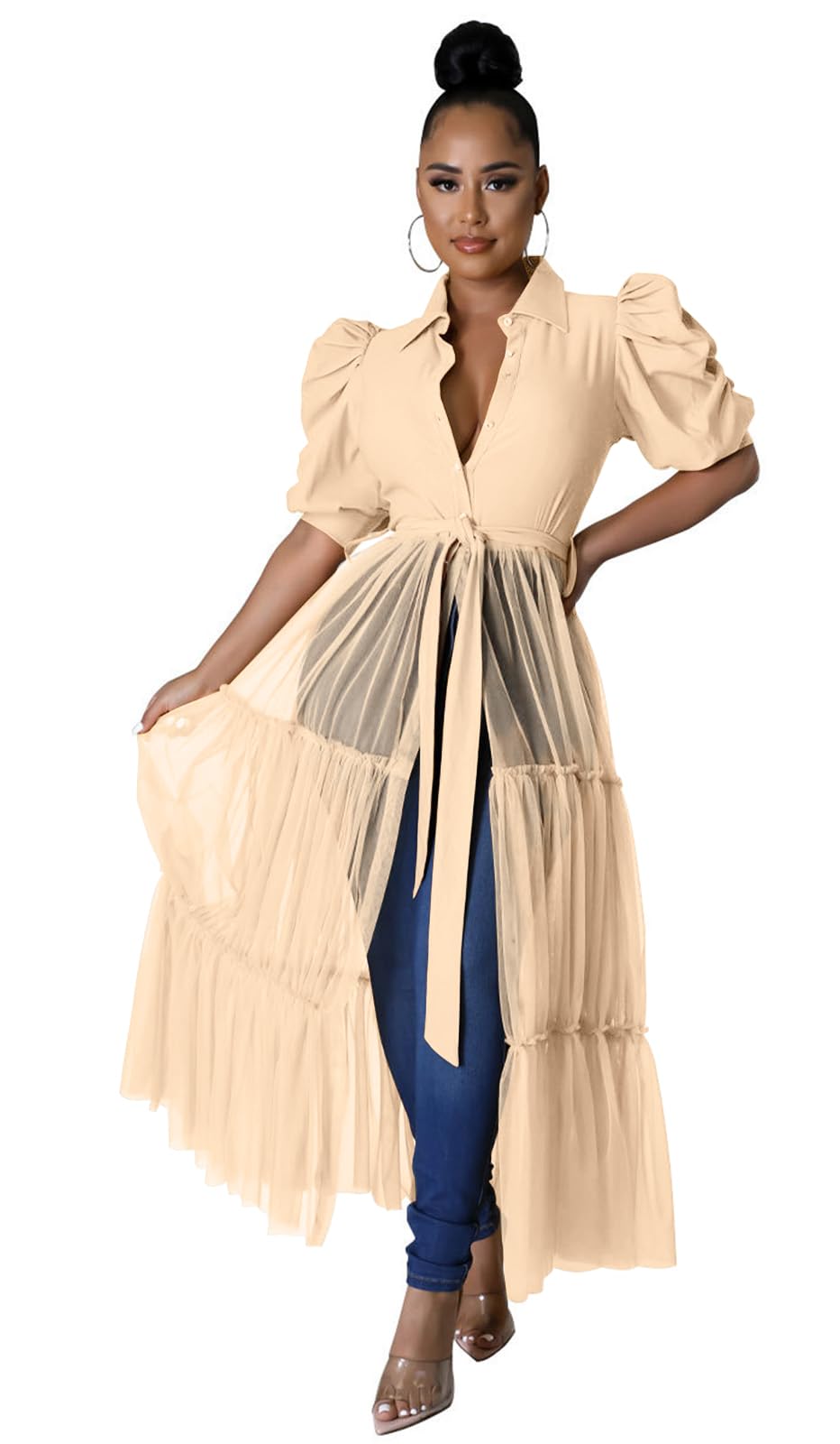 Short Sleeve Shirt Dress