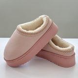 Weigela Plush Cotton Slippers