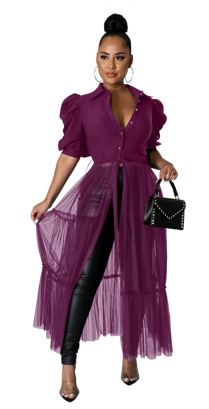Short Sleeve Shirt Dress