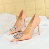 Nemesia Rhinestone Stiletto Pumps