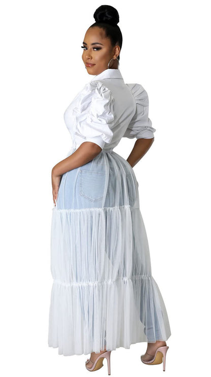 Short Sleeve Shirt Dress