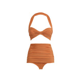 Quinn Ruched Two Piece Swimsuit