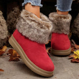 Fressia Plush Ankle Snow Boots