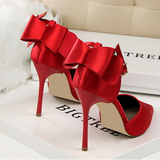 Wisteria Bow Knot Strap Pumps