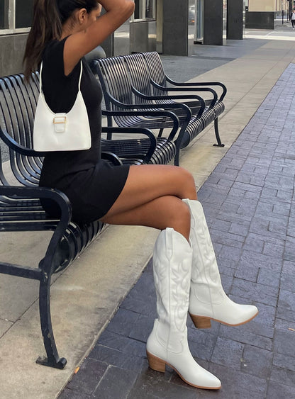 Begonia Knee-high Western Boots
