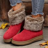 Fressia Plush Ankle Snow Boots