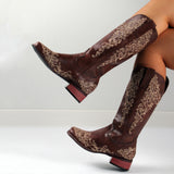 Dalila Embroidery Cowboy Boots
