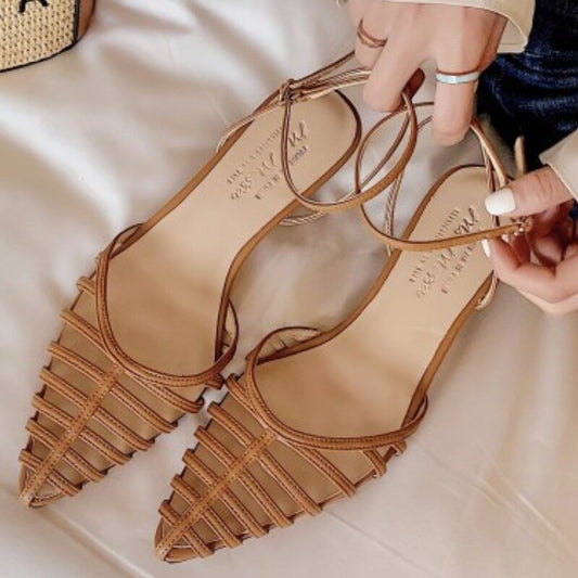 Daffodi Casual Hollow-out Sandals